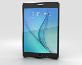 Samsung Galaxy Tab A 8.0 Smoky Titanium 3D model
