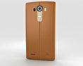 LG G4 Leather Brown 3D 모델 