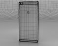 Huawei P8 Carbon Black 3D 모델 