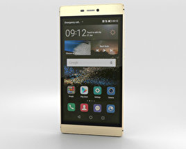 Huawei P8 Prestige Gold 3D model