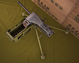 Mk19 自動擲弾銃 3Dモデル