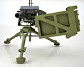 40-mm-Maschinengranatwerfer Mk 19 3D-Modell