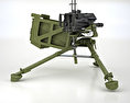 40-mm-Maschinengranatwerfer Mk 19 3D-Modell