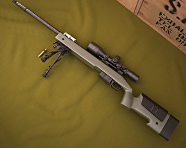 Remington M40A5 3D模型