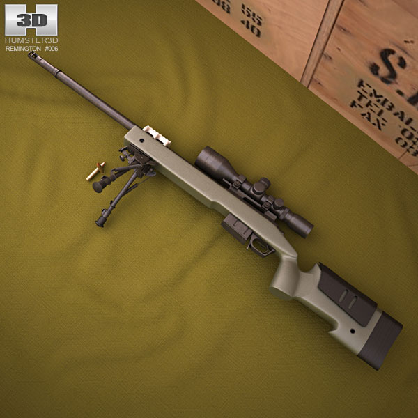 Remington M40A5 3D-Modell