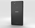 Sony Xperia C4 黒 3Dモデル