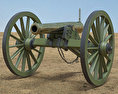 Model 1857 12-Pounder Napoleon Cannon 3D 모델 