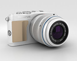 Olympus PEN E-PL5 White 3D model