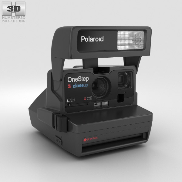 Polaroid OneStep 600 Modelo 3D
