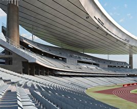 Ataturk Olympic Stadium 3D model