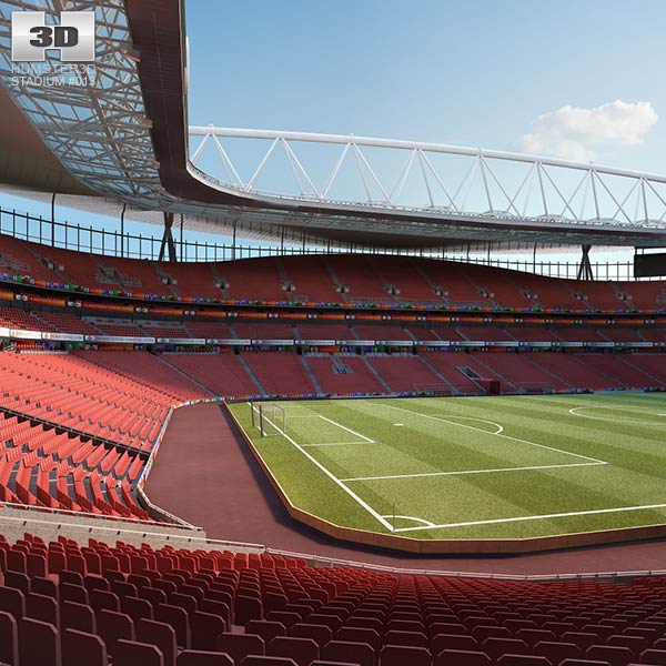 Emirates Stadium 3D model
