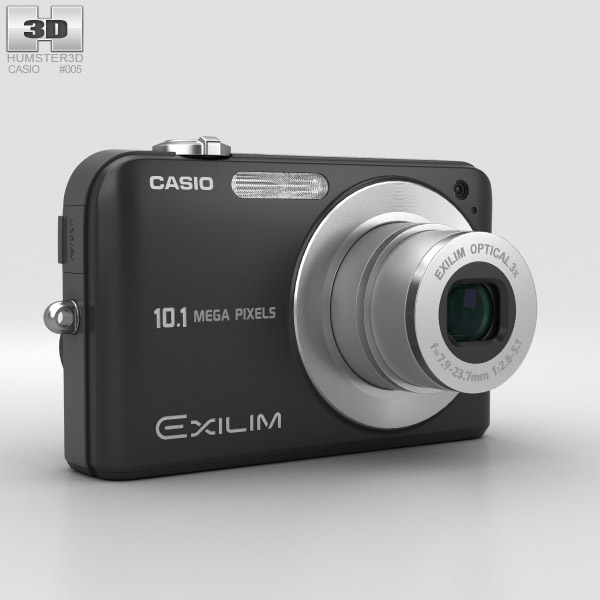 Casio Exilim EX- Z1050 Noir Modèle 3D