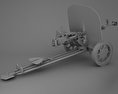 DShK重機関銃 3Dモデル