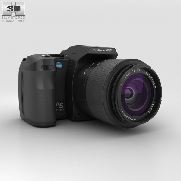 Konica Minolta Maxxum (Dynax) 5D 3D 모델 