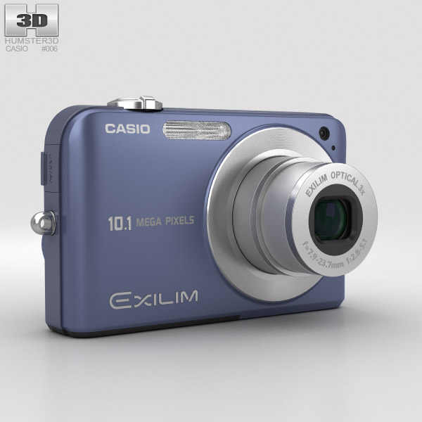 Casio Exilim EX- Z1050 Blue Modèle 3D