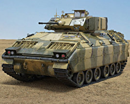3D model of M2A1 Bradley