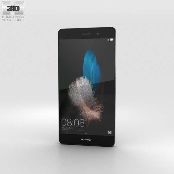 Huawei P8 Lite Black 3D model