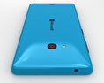 Microsoft Lumia 540 Blue 3D 모델 