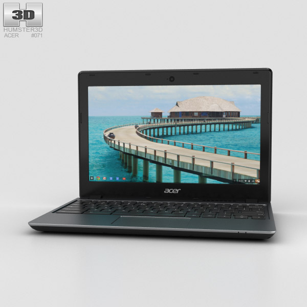 Acer C720 Chromebook 3D 모델 