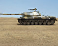 IS-4 Modelo 3D vista lateral