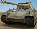 Panzerkampfwagen V Panther Modelo 3d