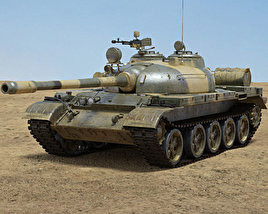 T-55 3D 모델 