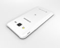 Samsung Galaxy J5 白色的 3D模型