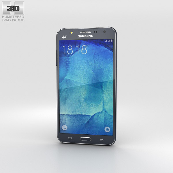 Samsung Galaxy J7 Noir Modèle 3D