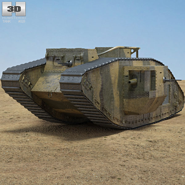 Mark V Tank 3D模型