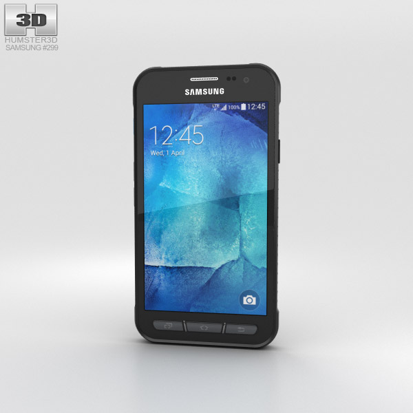 Samsung Galaxy Xcover 3 Gray 3D模型