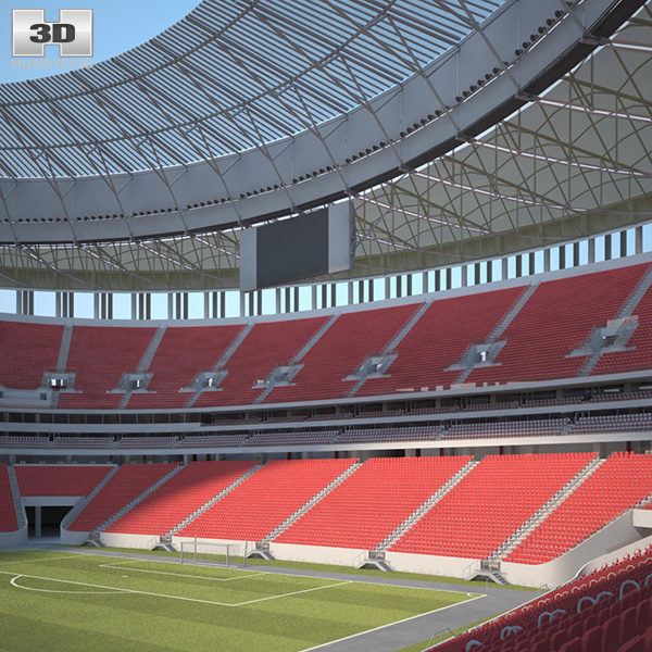 Estádio Nacional de Brasília Mané Garrincha 3D-Modell