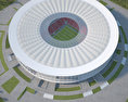 Stadio nazionale Mané Garrincha Modello 3D