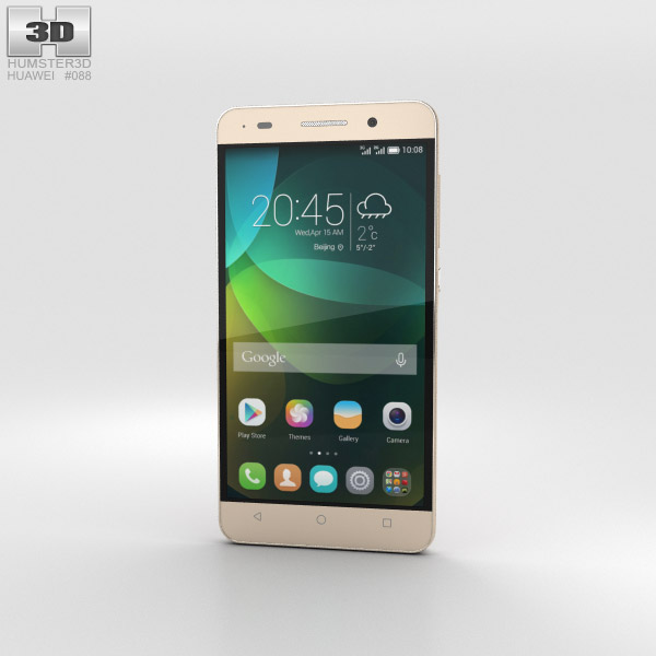 Huawei Honor 4C Gold 3D 모델 
