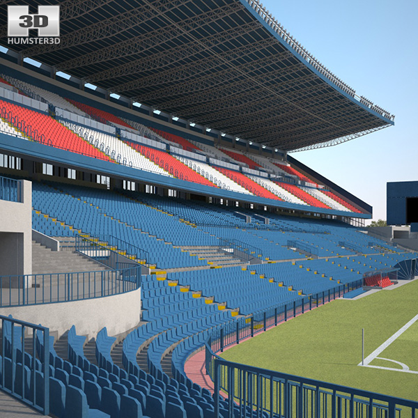 Vicente Calderon Stadium 3D model