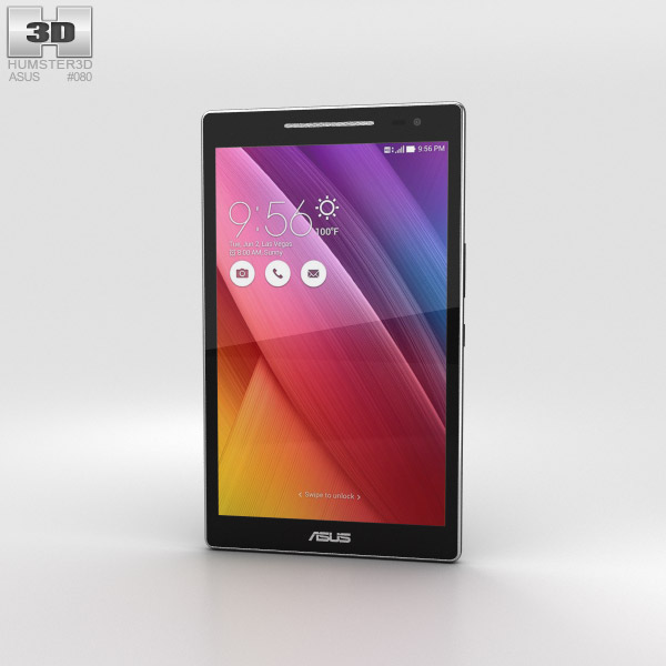 Asus ZenPad 8.0 (Z380C) Black 3D model