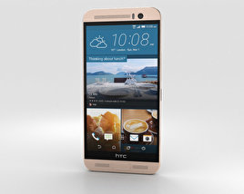 HTC One ME Gold Sepia 3D model