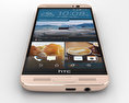 HTC One ME Gold Sepia 3D-Modell
