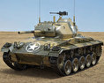 M24軽戦車 3Dモデル