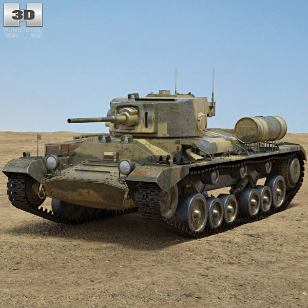 Valentine Infantry Tank Mk III 3D model