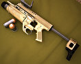 FN Scar MK13 EGLM 3D-Modell