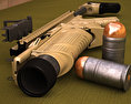 FN Scar MK13 EGLM 3d model
