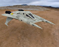 Buck Rogers Starfighter Kostenloses 3D-Modell