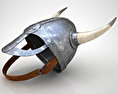 Viking Helmet With Horns 3d model
