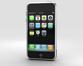 Apple iPhone (1st gen) Black 3D 모델 