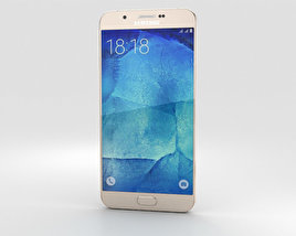 Samsung Galaxy A8 Champagne Gold 3D model