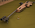 1827F ANSCHUTZ Biathlon rifle Modelo 3D
