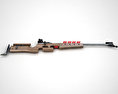 1827F ANSCHUTZ Biathlon rifle 3Dモデル