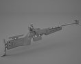 Біатлонна гвинтівка 3D модель