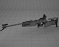 1827F ANSCHUTZ Biathlon rifle Modelo 3D