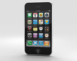 Apple iPhone 3GS Bianco Modello 3D